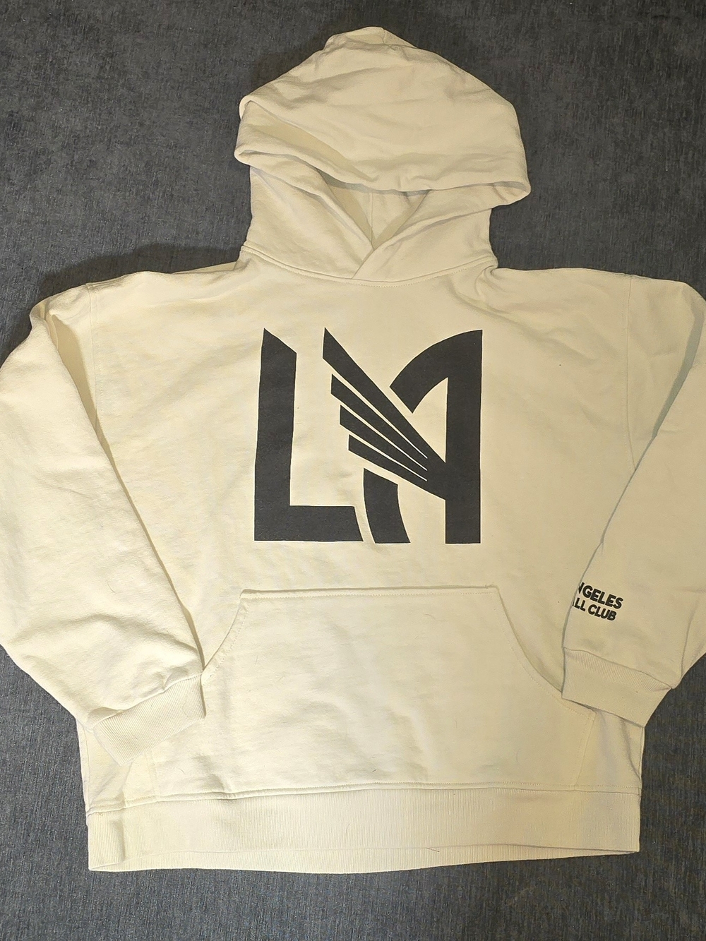 PacSun LAFC Los Angeles Football Club Hoodie Graphic Off White M